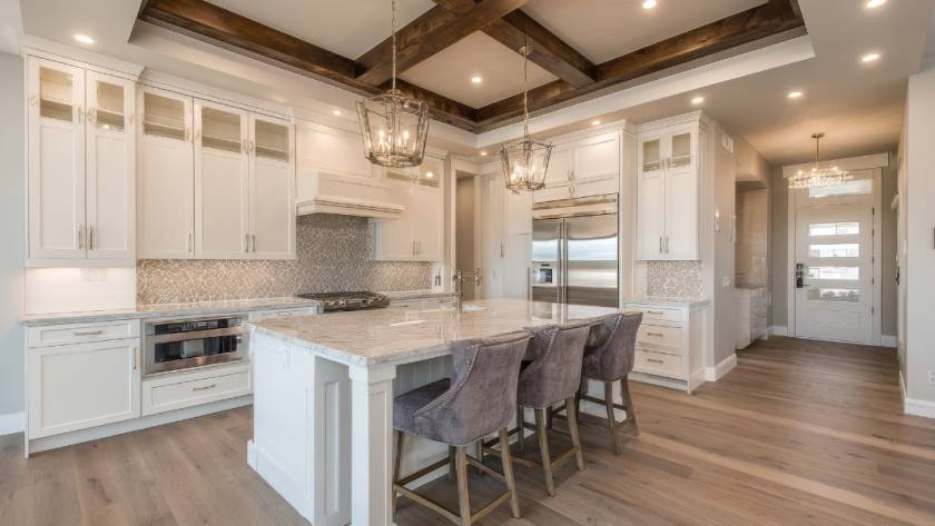 age in place lowered countertop kitchen remodel Fairfax VA