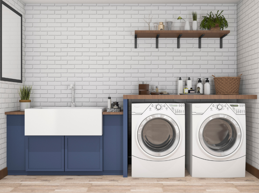 laundry room home remodel merrifield va